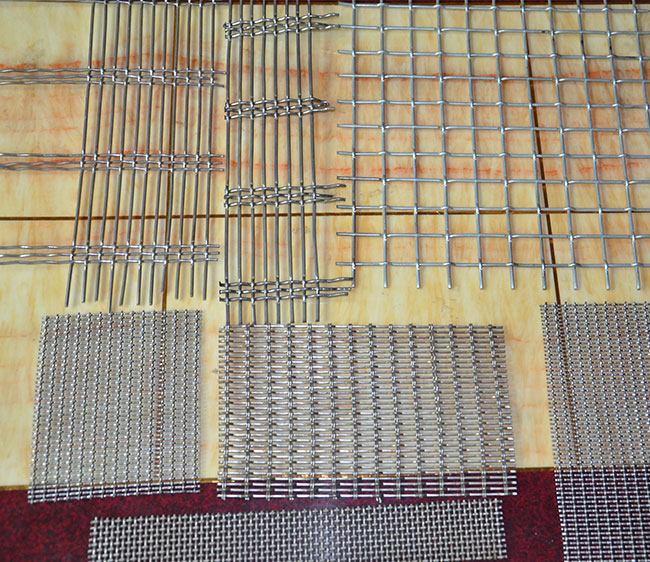 famous stainless steel grid mesh