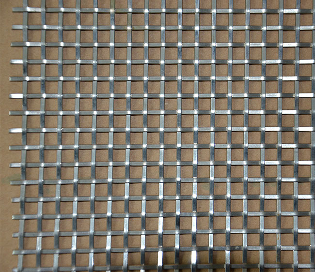 oem aluminum woven wire mesh